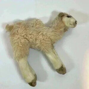 Fluffy Tan Camel Plush Stuffed Toy 13" Tall